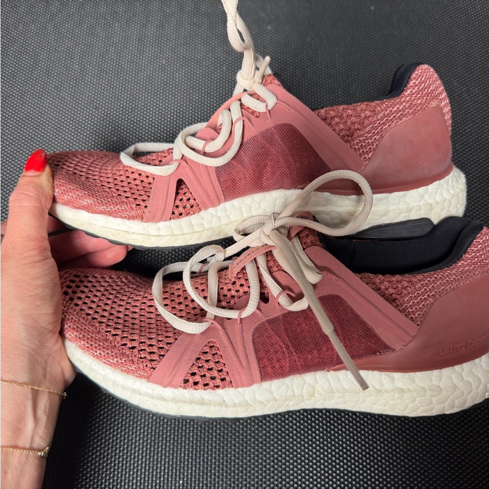 Adidas by Stella McCartney UltraBOOST X Raw Pink Sneakers Size 6.5